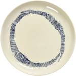 Serax Feast чиния за закуска 19 см, бяло-син (B8921004B)