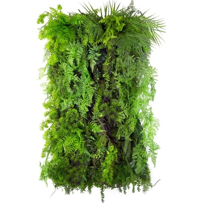 Vertikální zahrada z umělých rostlin STUDIOGREEN model 9, 50x100cm