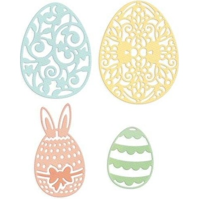DP Craft vyřezávací šablona Velikonoční vejce 4 ks – Zbozi.Blesk.cz