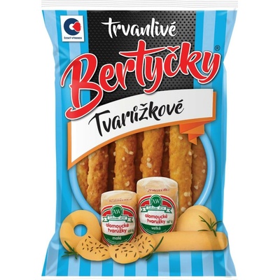 BERTYČKY Tyčinky tvarůžkové 90 g