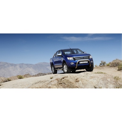STEELER Predný ochranný rám nízký nerez FORD RANGER, 2012-2019
