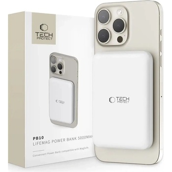 Tech-Protect PB10 LifeMag 5000 mAh white