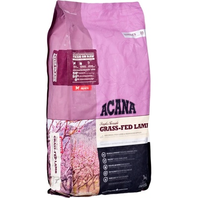 ACANA Acana Grass-Fed Lamb Храна за кучета, суха, с агнешко, хранено с трева, 17 kg