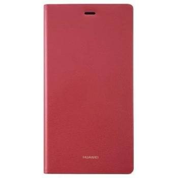 Huawei Оригинален Активен Калъф за HUAWEI P8 Book Case, Червен (6901443047871)