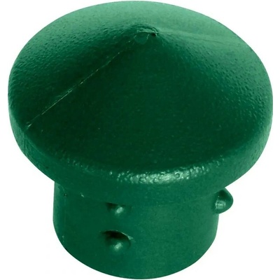 Čepička sloupku HDPE PVC 6/4", zelená