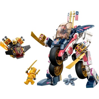 Image 1 of LEGO® NINJAGO® - Sora's Transforming Mech Bike Racer (71792)