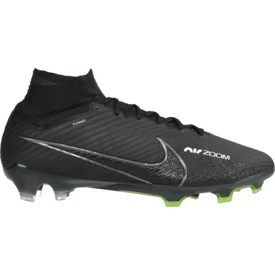 Nike MERCURIAL SUPERFLY 9 ELITE FG Černá Bílá