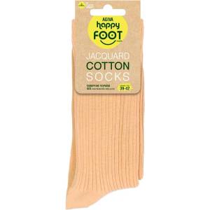 AGIVA Дамски чорапи Agiva Happy Foottopia, Памук Жакард, Оранжеви, 39-42 размер (AGIVA-166)