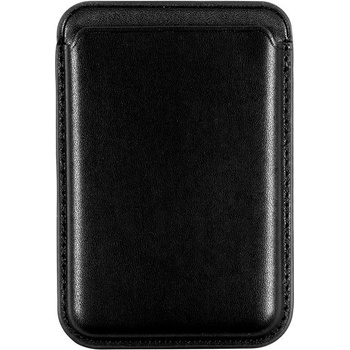 Pouzdro AlzaGuard PU Leather Card Wallet Compatible with Magsafe černé
