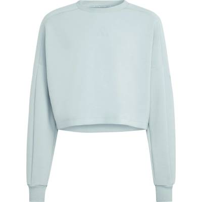 Adidas Детски пуловер adidas Kid's Future Icons 3-Stripes Crew Jumper - Wonder Sage / Tactile Green - размер 164 (EU) (704-6094-0315)