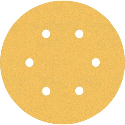 Bosch Brúsny papier EXPERT C470 so 6 otvormi pre excentrické brúsky, 150 mm, zrnitosť 120, 50 ks 2608900921