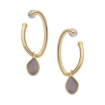 Skagen Дамски обеци с естествен камък седеф Skagen SKJ1555710 (SKJ1555710)