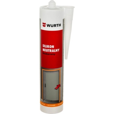 Würth Neutrálny silikón 310 ml transparentná