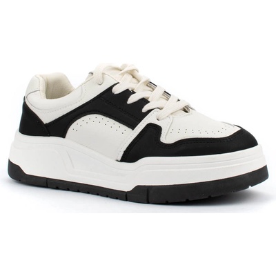 Дамски кецове в бяло и черно