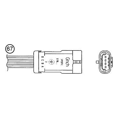 Lambda sonda NGK OZA770-EE65