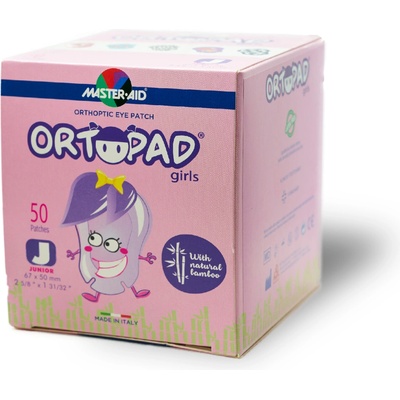 Ortopad Girls with natural bamboo 50 ks Junior