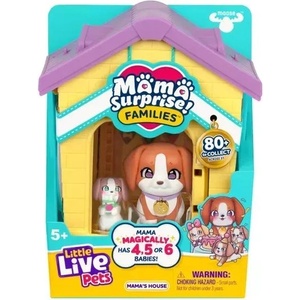TM Toys Little Live Pets: Семейство Мама Изненада - Къщата на мама - Различни видове (LLP26725)