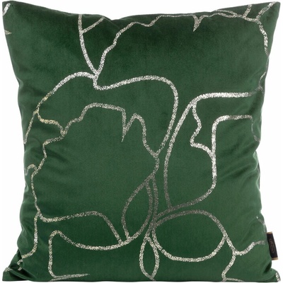 Takoy Zamatová BLINK 35 so zlatistou potlačou s motívom listov ginka-HF-395868 45 x 45 cm