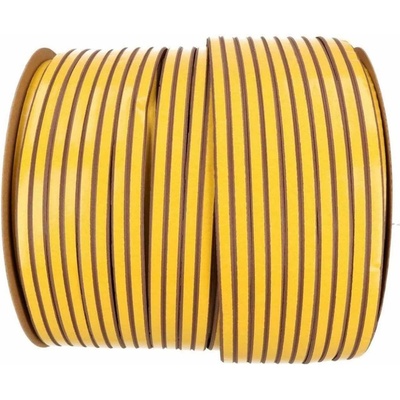 Samolepicí těsnění 12x10 mm okenní dveře d 1 m hnědá