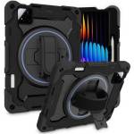 Tech-Protect Калъф с Дръжка за Xiaomi Pad 8 Pro/ 8/ 7 Pro/ 7 11.2", Tech-Protect Solid360 Case, Черен (5906302363230)