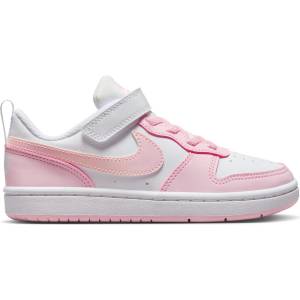 Nike Детски обувки Nike Court Borough Low Recraft Little Kids' Shoes - WHITE/PINK FOAM