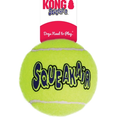 Kong Dog SqueakAir Lopta Tenis s pískatkom L