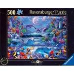 Ravensburger 2D 500 Glowing Puzzle - Magical World