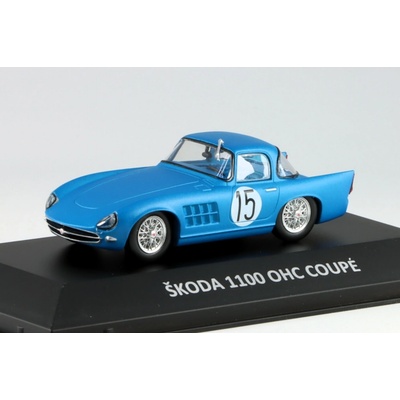 Škoda 1100 OHC 15 Coupe 1959 ŠKODA DeAgostini časopis s modelem 29 1:43