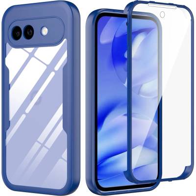 Techsuit Калъф за Google Pixel 10a - ColorVerse 360 Series + Screen Protector - Techsuit - Син