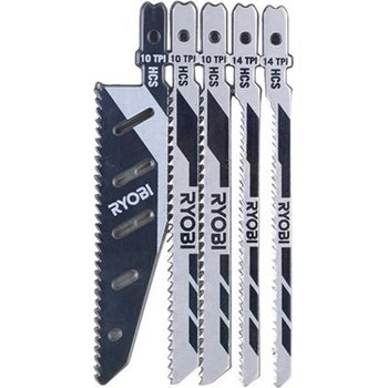 RYOBI RAK05JSBFC sada 5 ks plátků do přímočaré pily