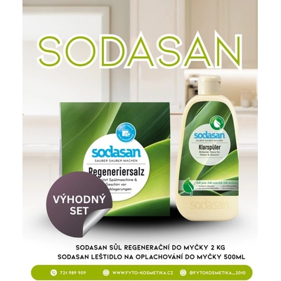 Sodasan regenerační sůl do myčky 2 kg