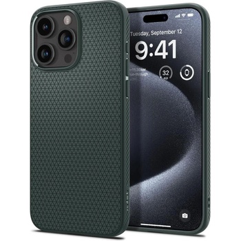 Image 1 of Spigen Apple iPhone 15 Pro Liquid Air abyss green (KF2314968)
