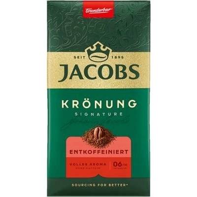 Jacobs Krönung Decaffeinato mleta káva 0,5 kg