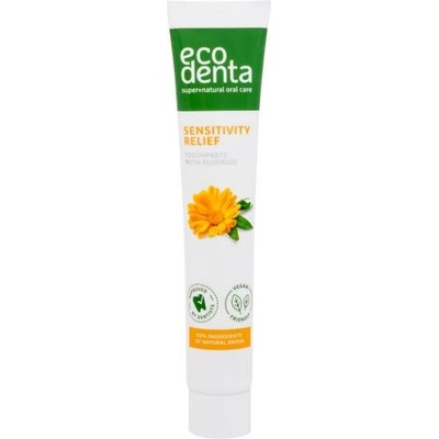 Ecodenta Super+Natural Oral Care Sensitivity Relief паста за чувствителни зъби 75 ml