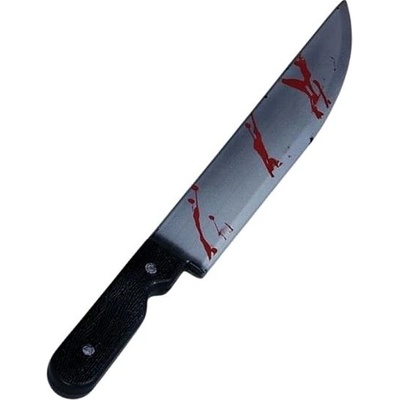 Fiestas Guirca Plastový zakrvácený nůž 45 cm