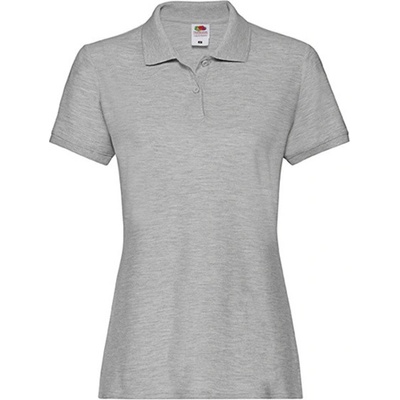 Fruit of the Loom Dámska polokošeľa 63-030-0 Athletic Heather