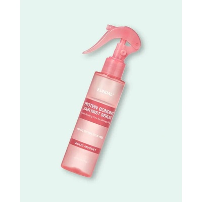 Kundal Protein Bonding Care Hair Mist Serum posilňujúce a regeneračné vlasové sérum pre suché a poškodené vlasy s vôňou Violet Muguet 150 ml