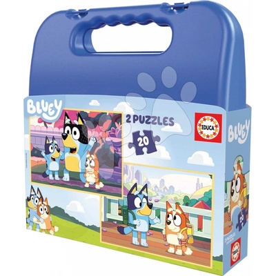 Educa v kufríku Bluey Case 2x20 dielov