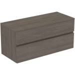 Ideal Standard Finesse - Шкафче за умивалник, 120x51x56 см, 2 чекмеджета, Dark Elm E3431UR (E3431UR)