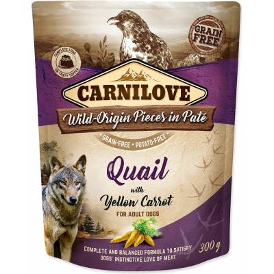 Carnilove Paté Turkey & Quail with Carrot 300 g