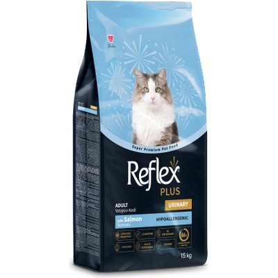 Lider Pet Food Urinary Salmon Adult Cat - Пълноценна храна за израснали котки от всички породи със сьомга и грижа за уринарния тракт 15 кг