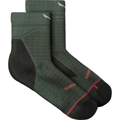 Salewa Дамски спортни чорапи Salewa Women's Eagle Light Quarter Sock Sports socks - Shadow - размер 42-44 (EU) (201-9515-0213)