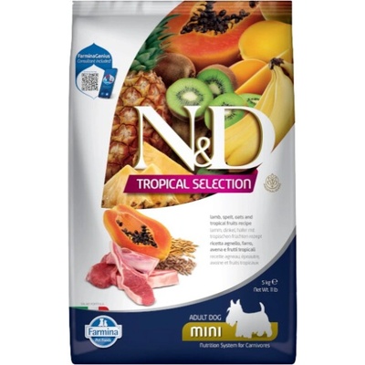 N&D Tropical Selection Dog Adult Mini Ancestral Grain Lamb 1,5 kg