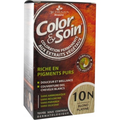 COLOR&SOIN Barva na vlasy 10N Platinová blond