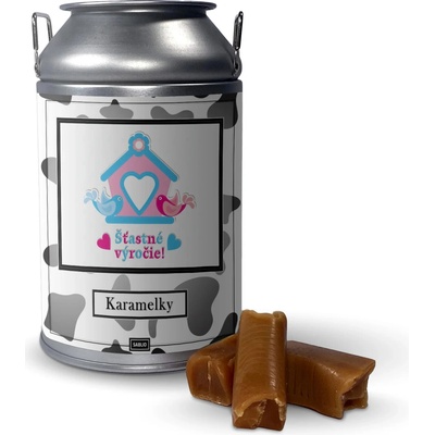 Sablio Karamelky v plechovej dóze Šťastné výročí 2 250 g