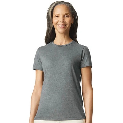 Gildan Dámské triko G64000L Graphite Heather