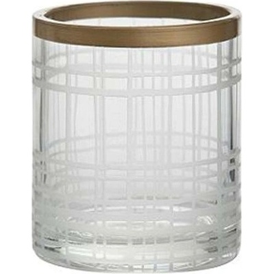 Svícen skleněný Yankee Candle Copper Elegance 1, průměr 7 cm