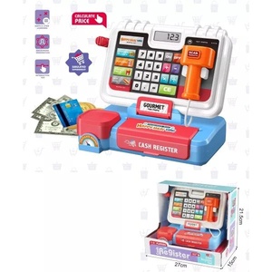 Man Yuk Toys Детска каса с дисплей и звук - синя (cf8247)