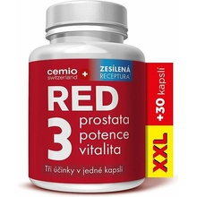 Cemio RED3 XXL 90 + 30 kapsúl
