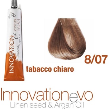 BBcos Innovation Evo barva na vlasy s arganovým olejem 8/07 100 ml